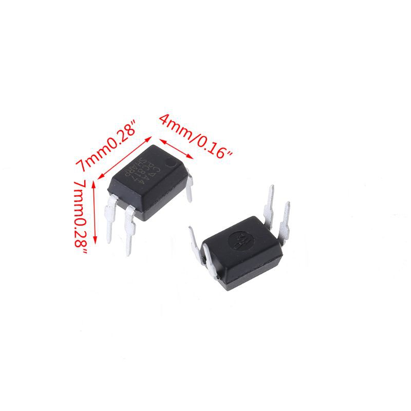 yal 50pcs PC817 PC817C PC817/C PC817 LTV817 K1010B Optocoupler Sharp