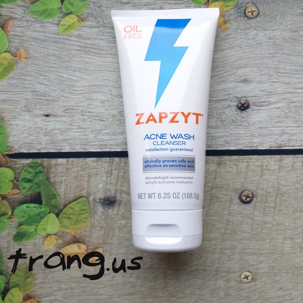 Sữa rửa mặt Zapzyt acne wash 2% BHA