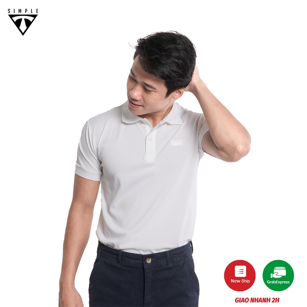 Áo Thun Polo Nam ngắn tay TSIMPLE cổ bẻ vải cá sấu cotton cao cấp xuất xịn chuẩn form logo thêu ACT | WebRaoVat - webraovat.net.vn