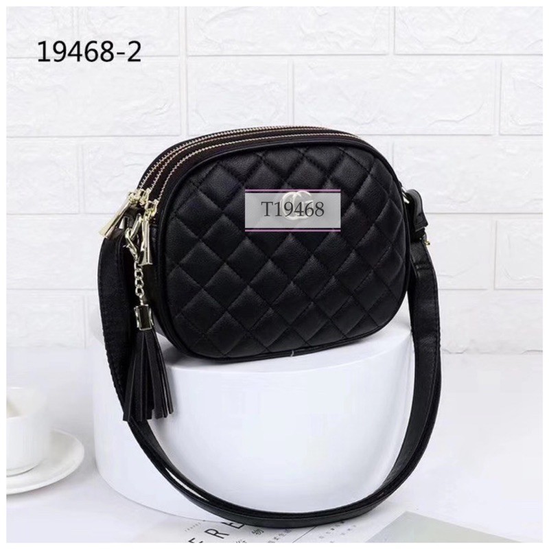 Túi Đeo Chéo Nữ Da Mềm Nhiều Ngăn Qoai Điều Chỉnh Hàng Vip Quảng Châu [ mã sản phẩm T19468]