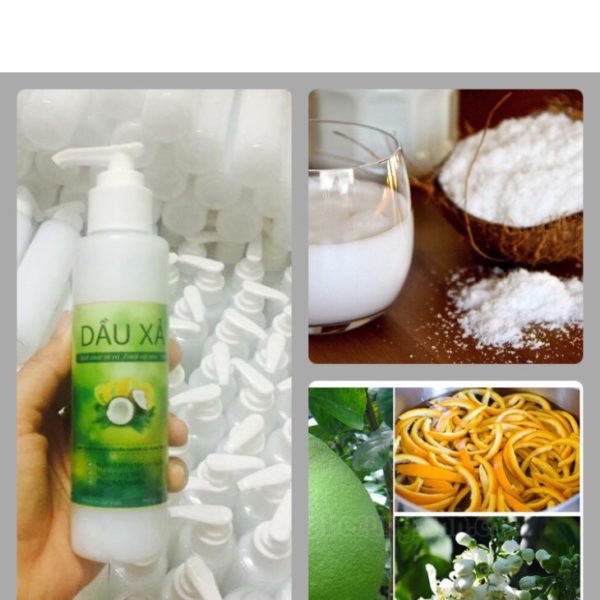 DẦU XẢ BƯỞI SỮA CỐM DỪA COLLAGEN