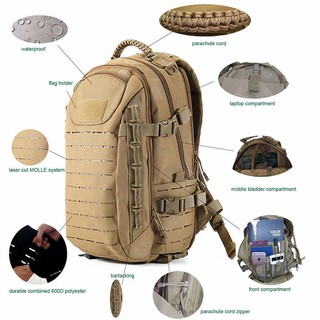 Balo Tactical Dragon Egg Laser Cut