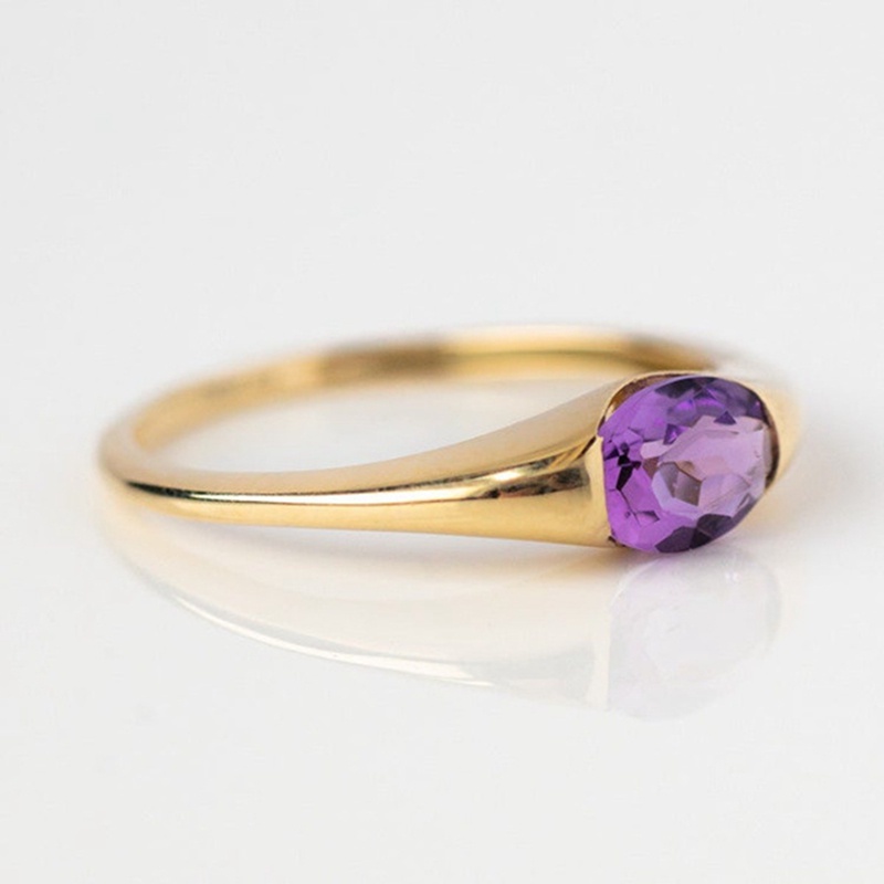 Nhẫn Bạc 925 Đính Đá Sapphire Thời Trang