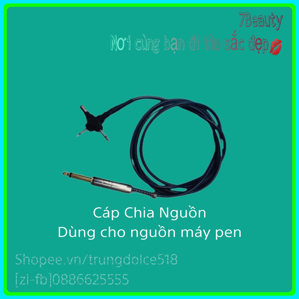 Dây Chia Nguồn Máy Xăm Đa Năng