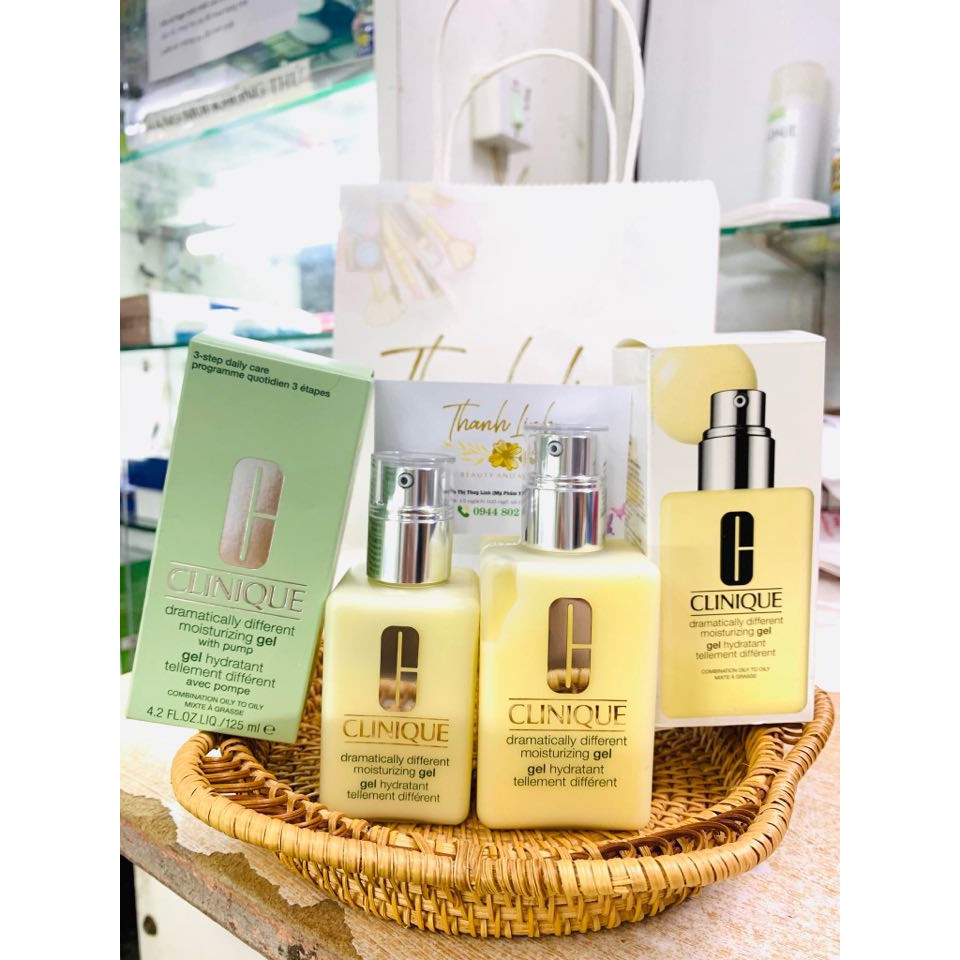 Kem dưỡng Clinique Dramatically Different Moisturizing Gel, cấp ẩm cực tốt cho da hh dầu, dầu