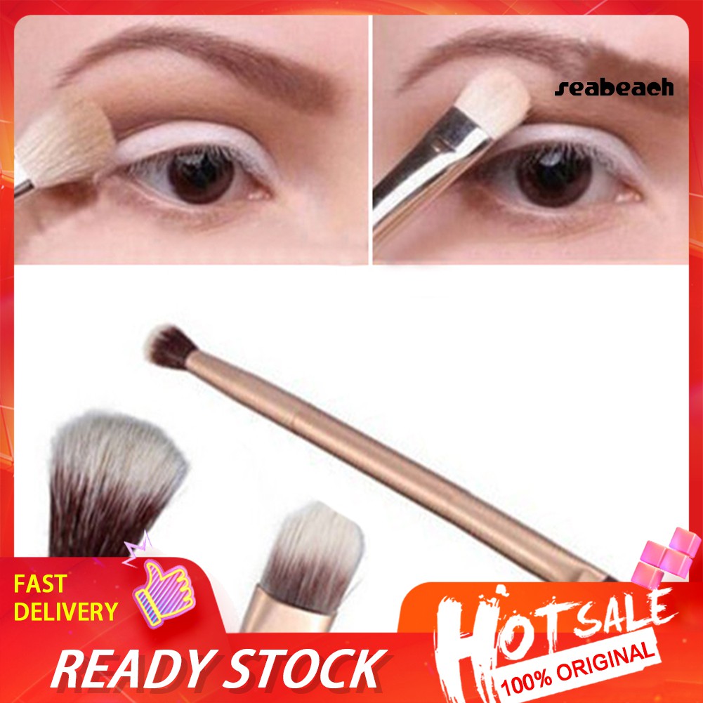[Hàng mới về] Cọ trang điểm chân mày và đánh phấn mắt 2 đầu dùng làm đẹp chuyên dụng | BigBuy360 - bigbuy360.vn
