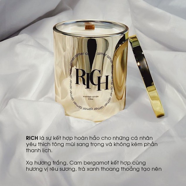 Aimer concept - Nến thơm RICH 8.8oz