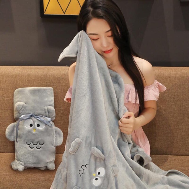 Com bo chăn lông tuyêt hình thú 5 chiếc