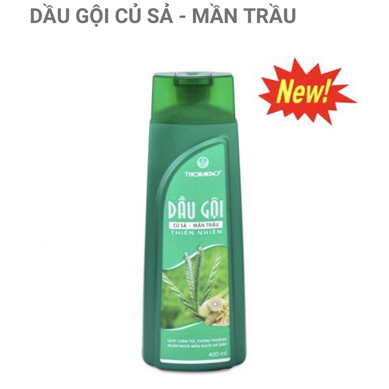 Dầu gội Củ Sả - Mần Trầu Thorakao 400ml