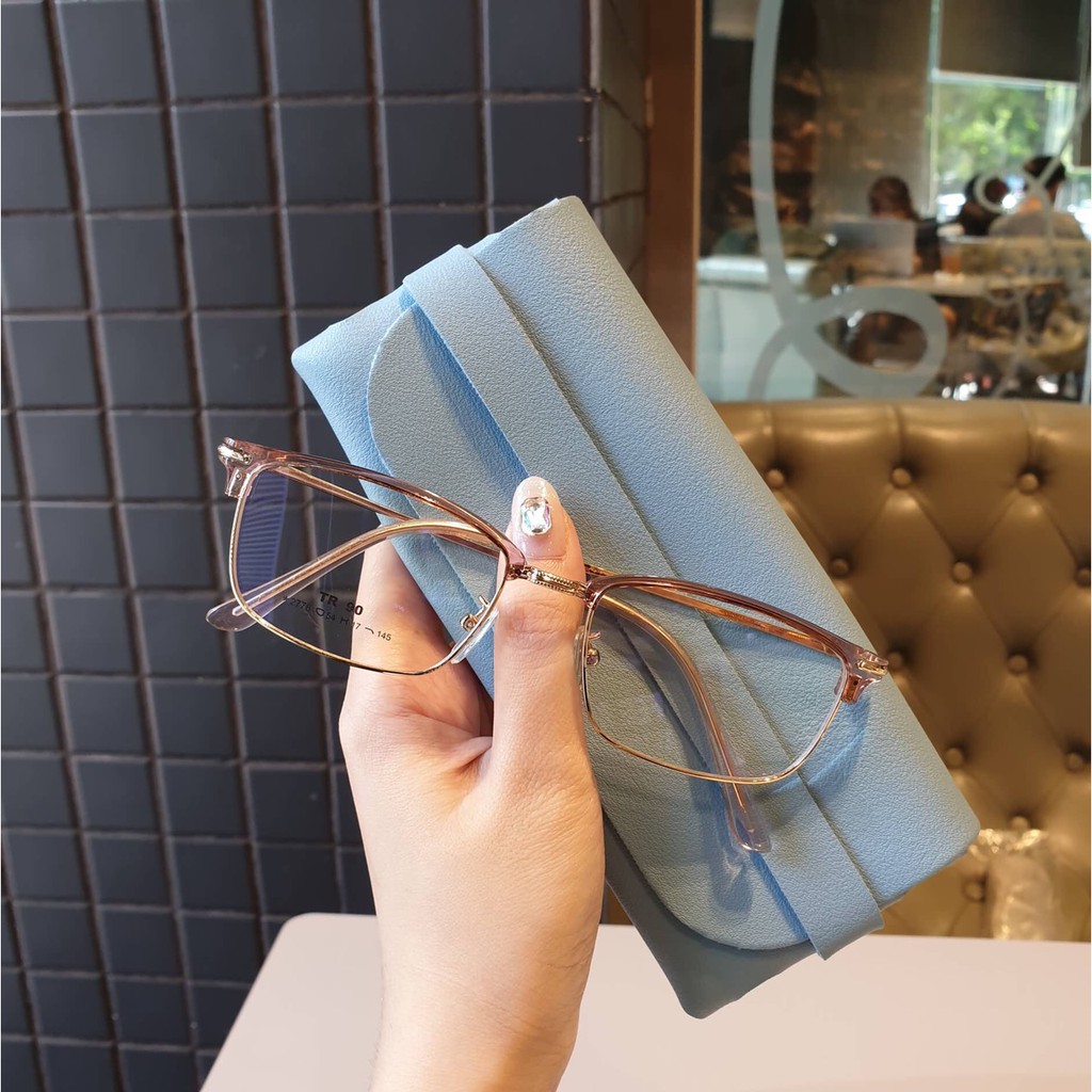 [🎁Mã 20%]Nhận cắt tròng cận-loạn [Gọng kính cận Hàn Quốc] Gọng kính cận dẻo - kim loại 2778