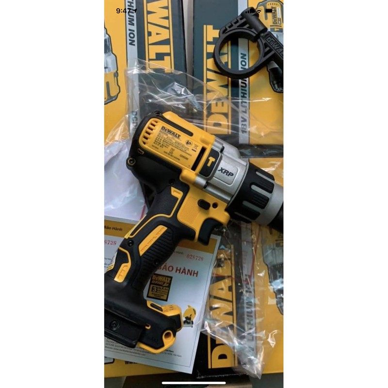Khoan dewalt DCD996 bảo hành 36T
