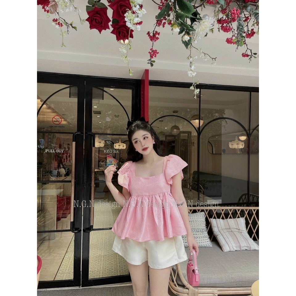 Quần sooc nữ tatac mền đẹp quần đùi phồng short 2 túi cạp chun nhiều màu-Minxy shop