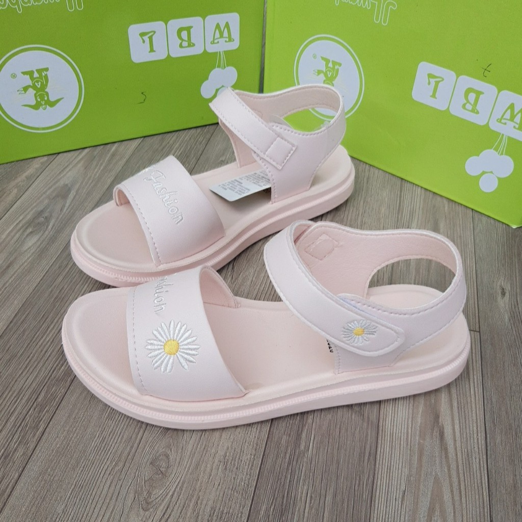 SIZE 32-37 SANDAL BÉ GÁI ĐI HỌC TỪ 6-12 TUỔI MÃ B-05 (ẢNH,VIDEO THẬT )