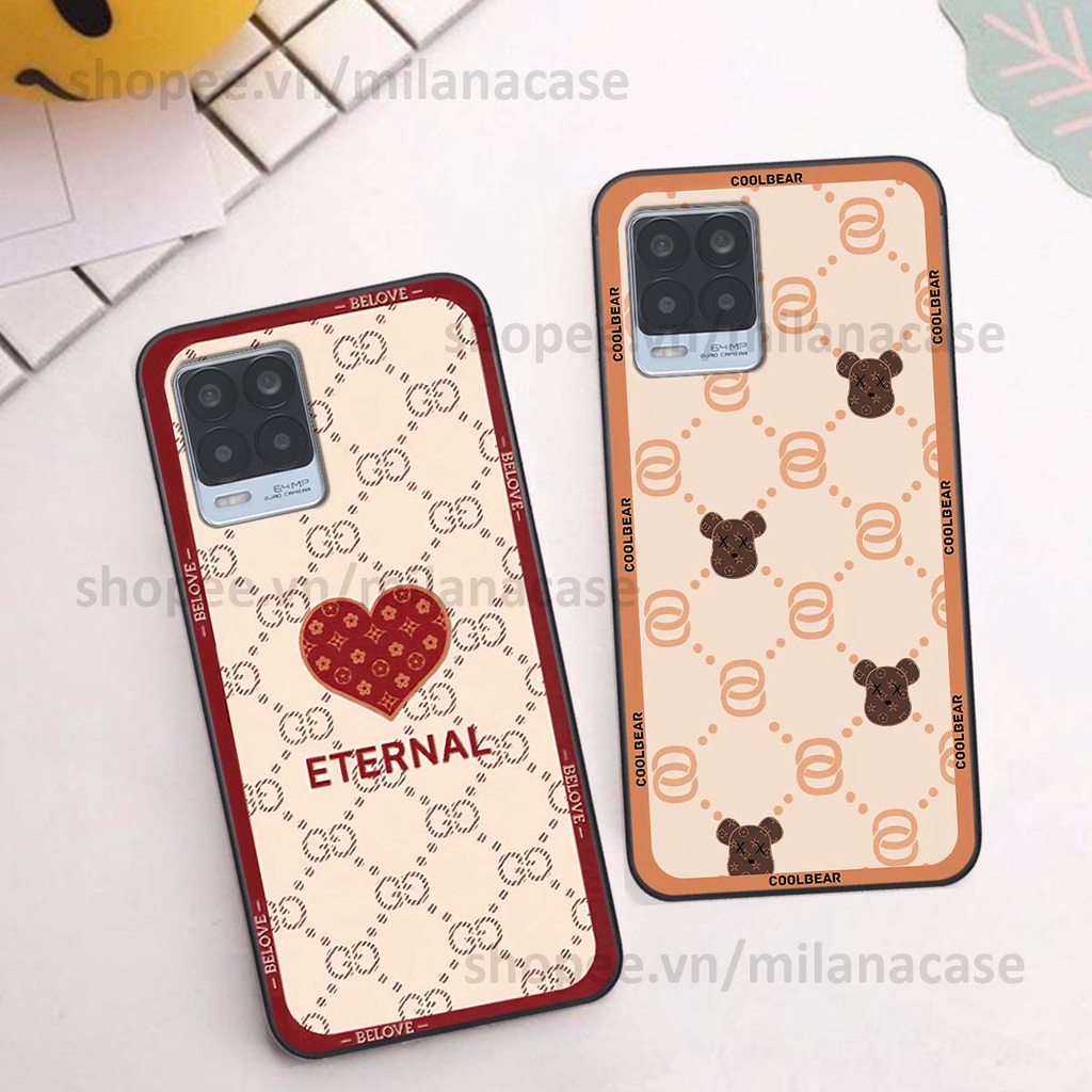 Ốp Realme 8 hình trái tim be love tình yêu siêu đẹp, cá tính, thời trang
