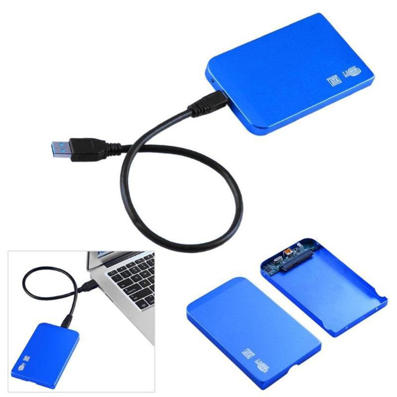 Hộp Đựng Ổ Cứng Hdd Ssd 2.5 "Bằng Hợp Kim Nhôm Sang Usb 3.0