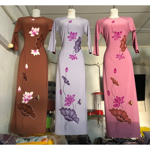 Mẫu áo dài Việt Nam- #đồ lam đi chùa, # áo lam phật tử, #quần áo phật tử,
