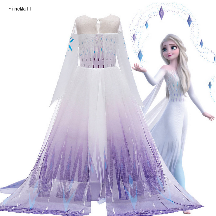 Đầm Hóa Trang Công Chúa Anna Trong Phim Frozen 2 Dành Cho Bé Gái Từ 2-12 Tuổi