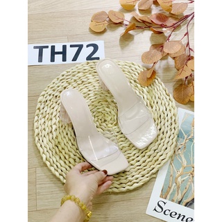 Dép Guốc nữ quai trong gót 7 phân (mã TH72 - VNXK)