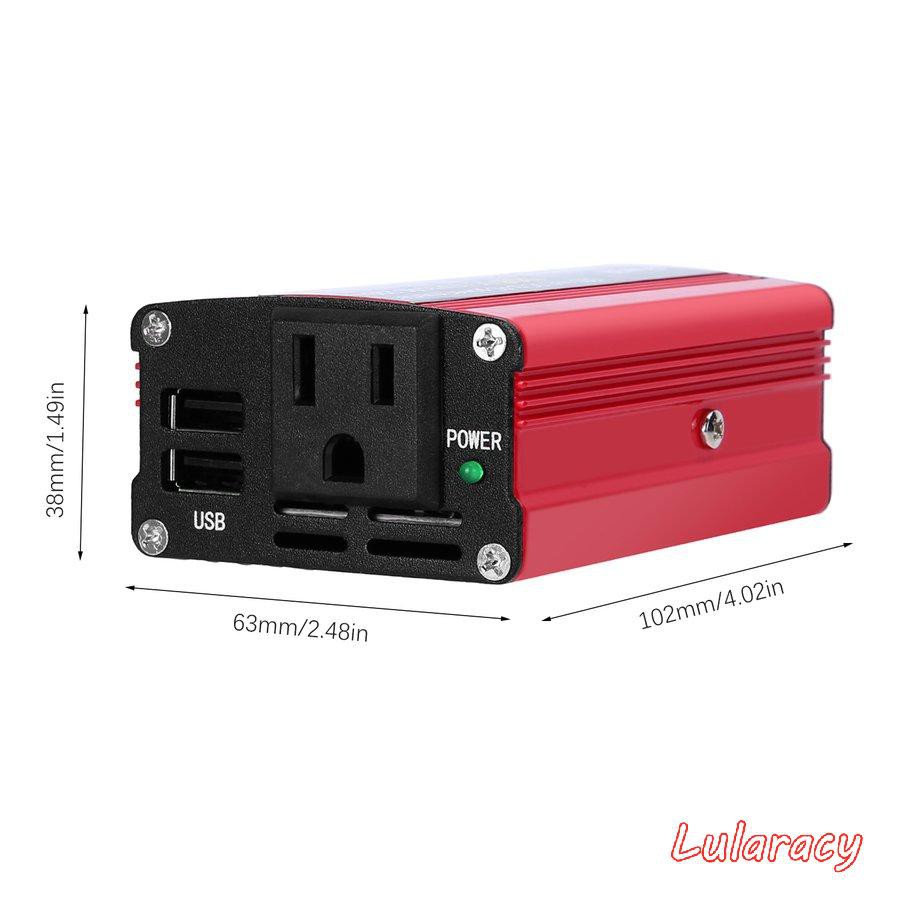 Bộ Chuyển Đổi Nguồn Điện 500w Dc Sang Ac Dc 12v Sang 110v 220v Ac Cho Xe Ô Tô | BigBuy360 - bigbuy360.vn