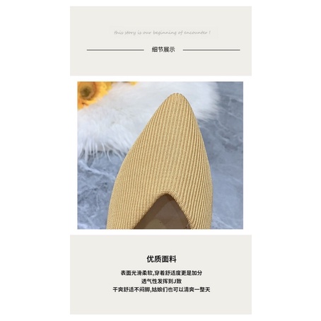 (Hàng có sẵn) Giày búp bê vải mũi nhọn chữ V BIG SIZE 35-43