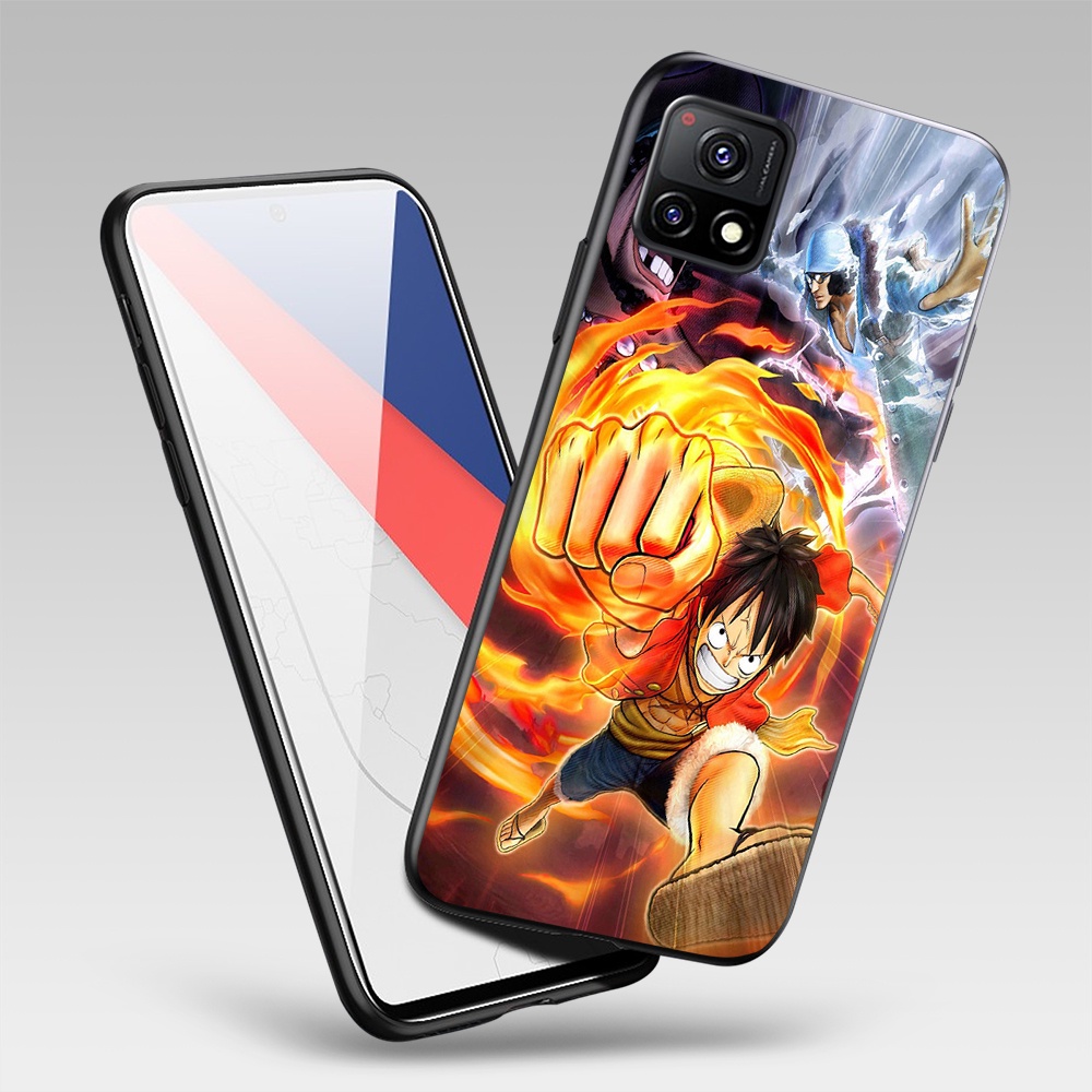 Ốp Điện Thoại Họa Tiết One Piece Luffy Dành Cho Vivo Y11 Vivo Y20i Y20 Y30 Y12 Y15 Y81 Y95 Y91