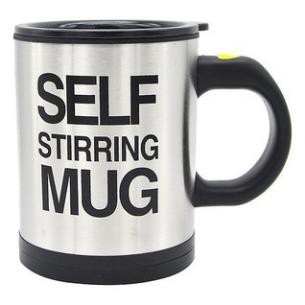 Cốc Pha Cà Phê Thông Minh Tự Khuấy Self Stirring Mug, Dùng Pin Tiện Dụng - BX