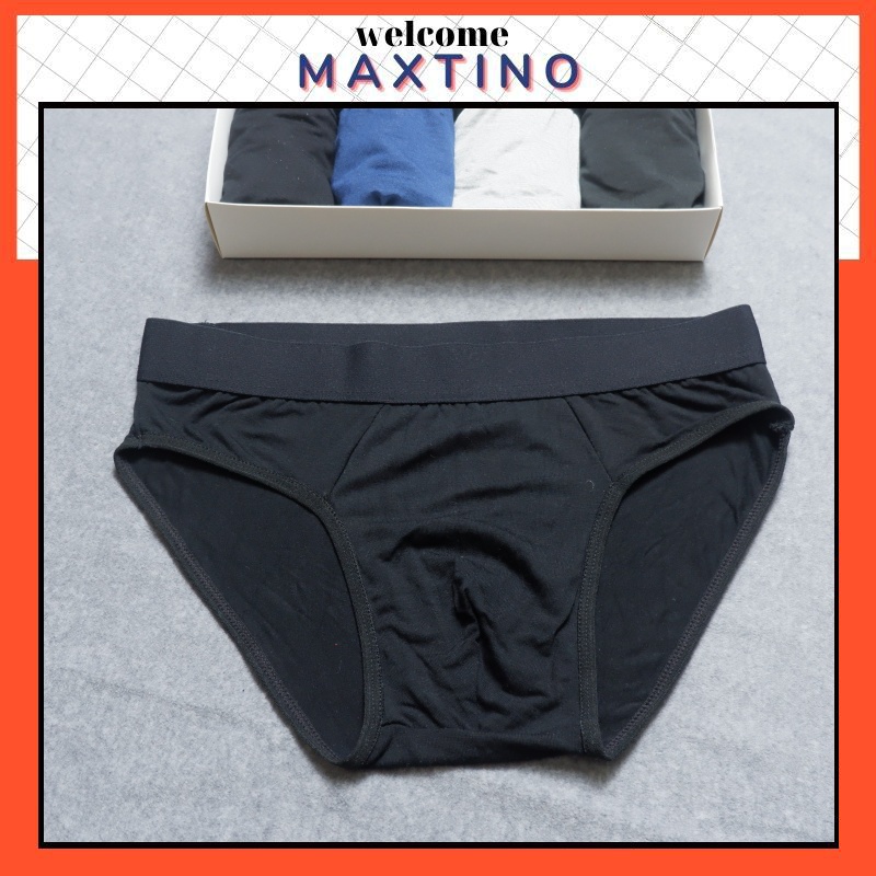 Quần lót tam giác nam thun lạnh, Quần sịp xì chéo nam cao cấp | Maxtino