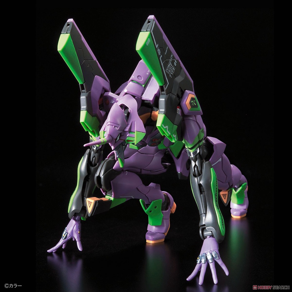 Mô Hình Gundam RG Evangelion Unit 01 DX Transport Platform SET