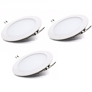 Bộ 3 Đèn Led Âm Trần 9W Tròn