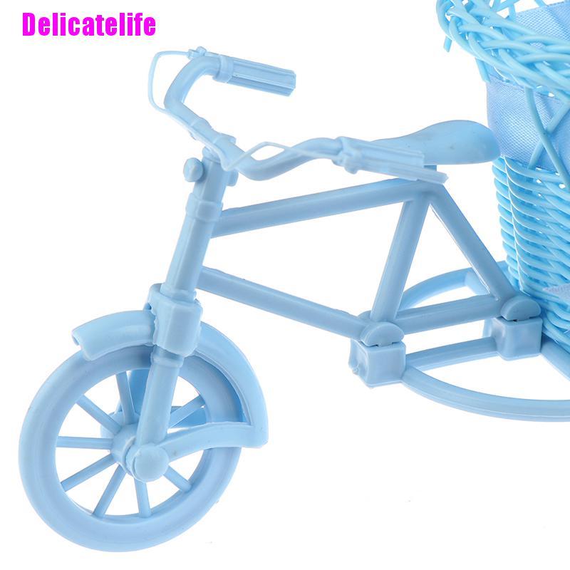Giỏ Hoa Để Bàn Hình Xe Đạp Đáng Yêu