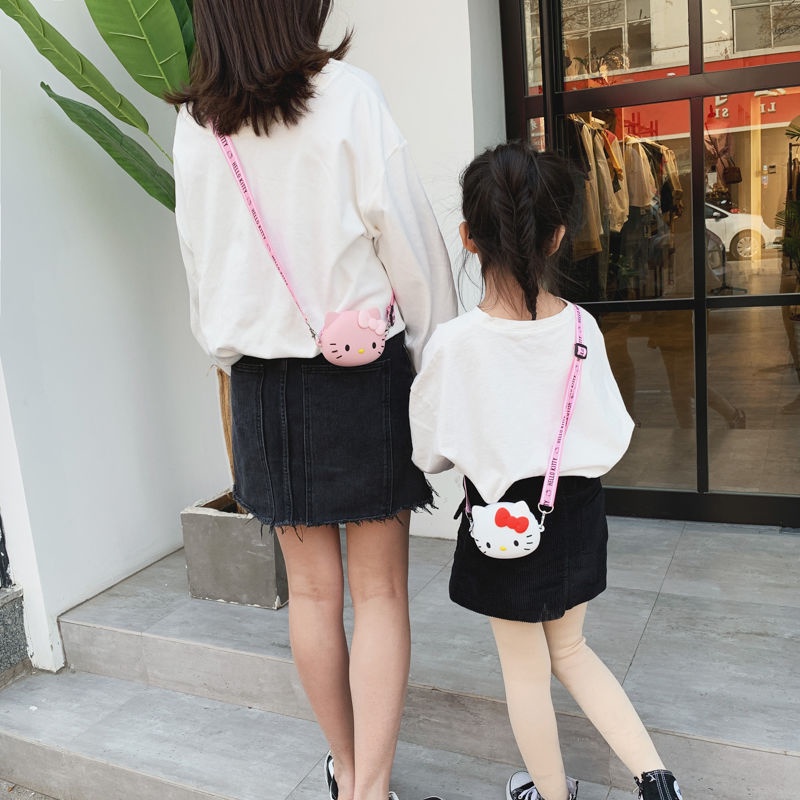 Hàng Mới Về Mới Túi Đeo Chéo Mini Bằng Silicon Họa Tiết Hoạt Hình Phong Cách Phương Tây Dễ Thương Cho