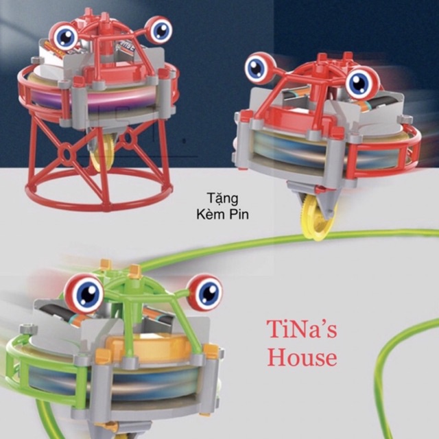 Robot Cân Bằng 2 Trong 1 Đi Trên Dây, Con Quay Cân Bằng Vô Cực Thông Minh Độc Đáo Cho Bé…