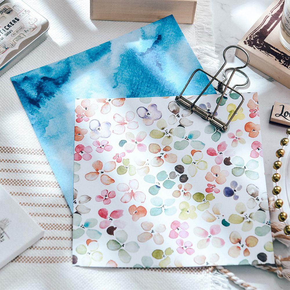 AUGUSTINA Set 24 Tấm Thẻ Giấy 6 &quot;X6&quot; Trang Trí Sổ Tay