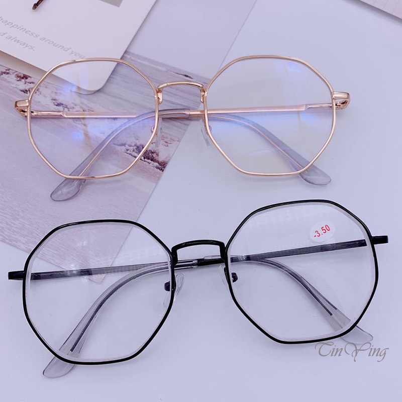 GETNOIVAS Mắt Kính Gọng Kim Loại Chống Ánh Sáng Xanh Thời Trang