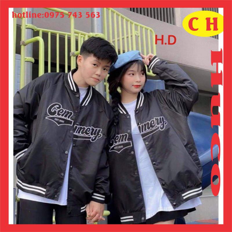 áo khoác bomber chất gió CYM, áo bomber thời trang thu đông nam nữ, form rộng unisex freesize giá rẻ ulzzang hàng 1 lớp | BigBuy360 - bigbuy360.vn