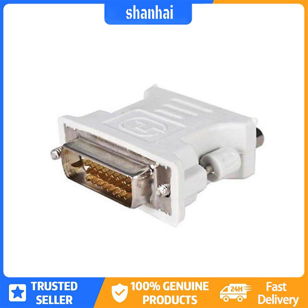 Đầu Chuyển Đổi Vga Sang Dvi D / 24 + 1 Pin Male Sang Vga Female