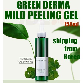 Gel tẩy da chết Nature Republic Green Derma Mild Peeling Gel 150ml