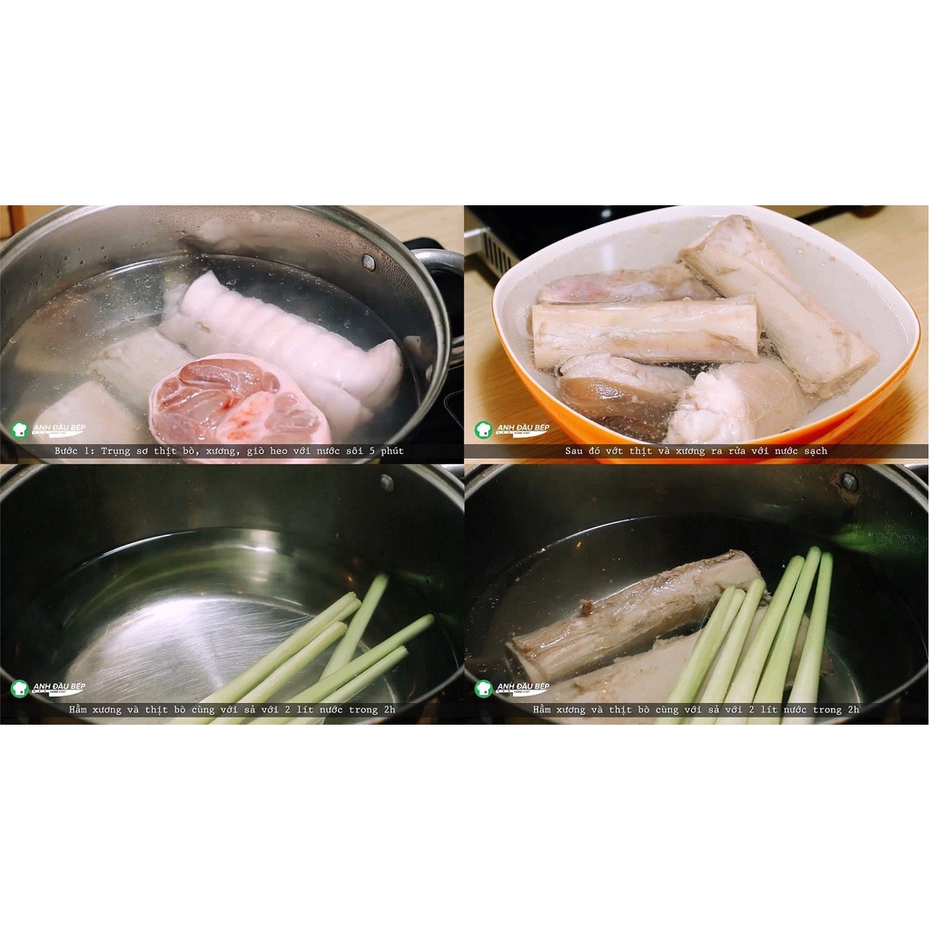 Gia vị nấu bún bò Huế chuẩn vị Dh Foods 25g