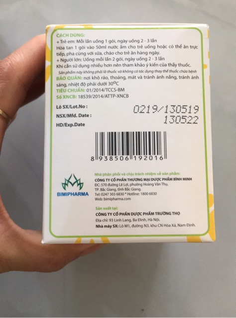 Cốm tăng sức đề kháng bimikids (Luôn sẵn hàng) | BigBuy360 - bigbuy360.vn