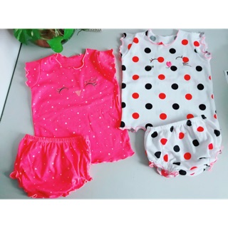 Combo đồ bộ bé gái hotga mẫu đẹp lựa thoải mái