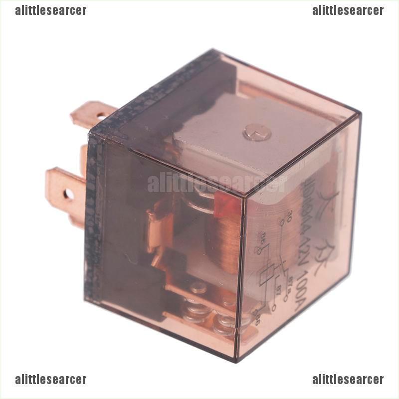 Thiết Bị Rơ Le Tự Động Chống Thấm Nước 12 / 24V 100A 4 / 5Pin SPDT Chuyên Dụng Cho Xe Hơi