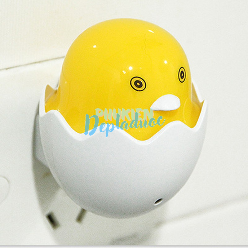 Đèn ngủ quả trứng cảm biến ánh sáng/ Tự động sáng vào ban đêm. B223