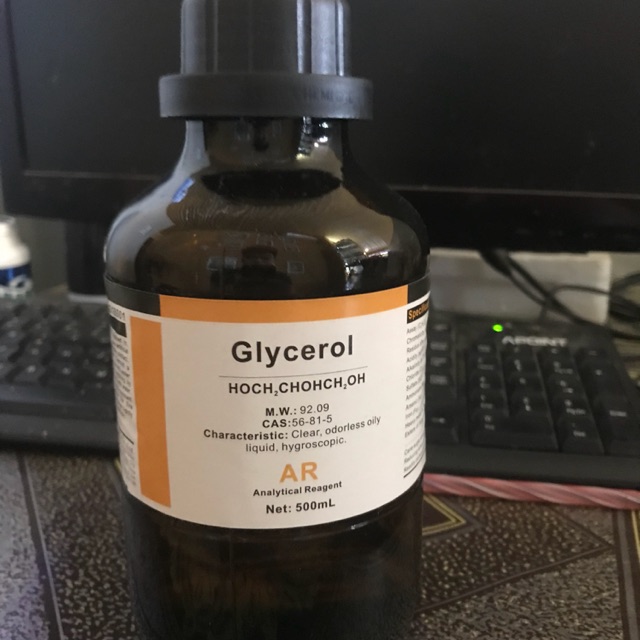 GLYCEROL 500ML . Nước pha mực xăm loại tốt