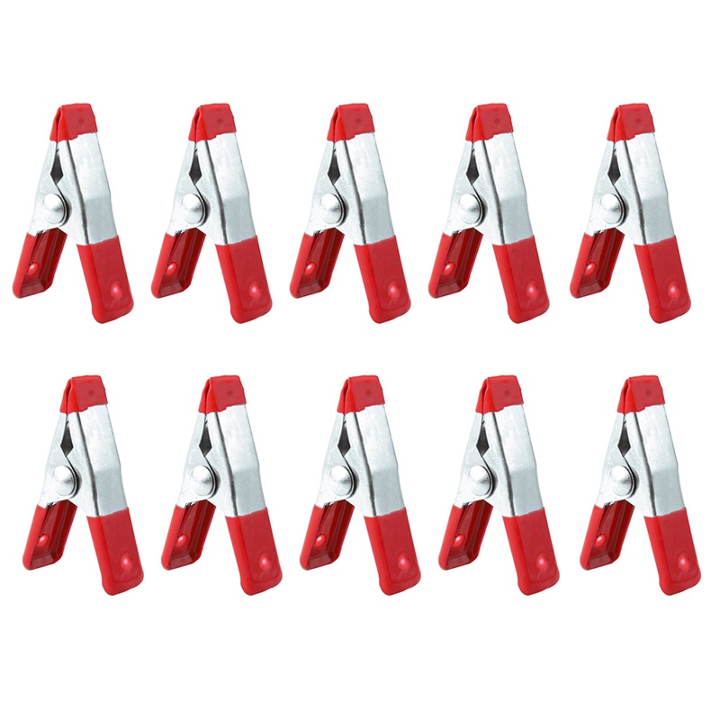 Set 10 Kẹp Lò Xo 2 &quot;Bằng Nhựa Mềm Cho Máy Ảnh