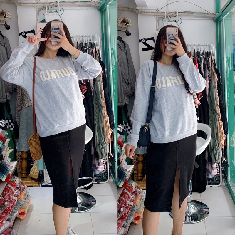 SWEATER NAM /NỮ BUFALO unisex bigsize full size