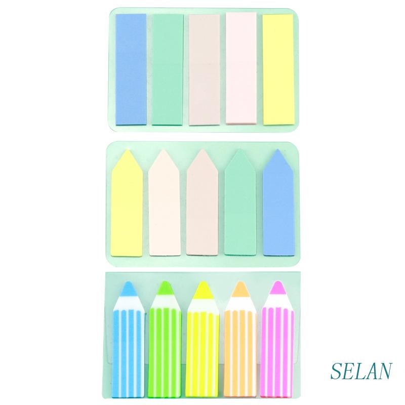 Set 100 Miếng Dán Đánh Dấu Sách Chống Nước Tiện Dụng