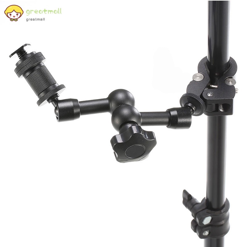Cánh tay ma thuật 11 inch có kẹp kim loại chống trượt có thể điều chỉnh cho máy ảnh
 | BigBuy360 - bigbuy360.vn