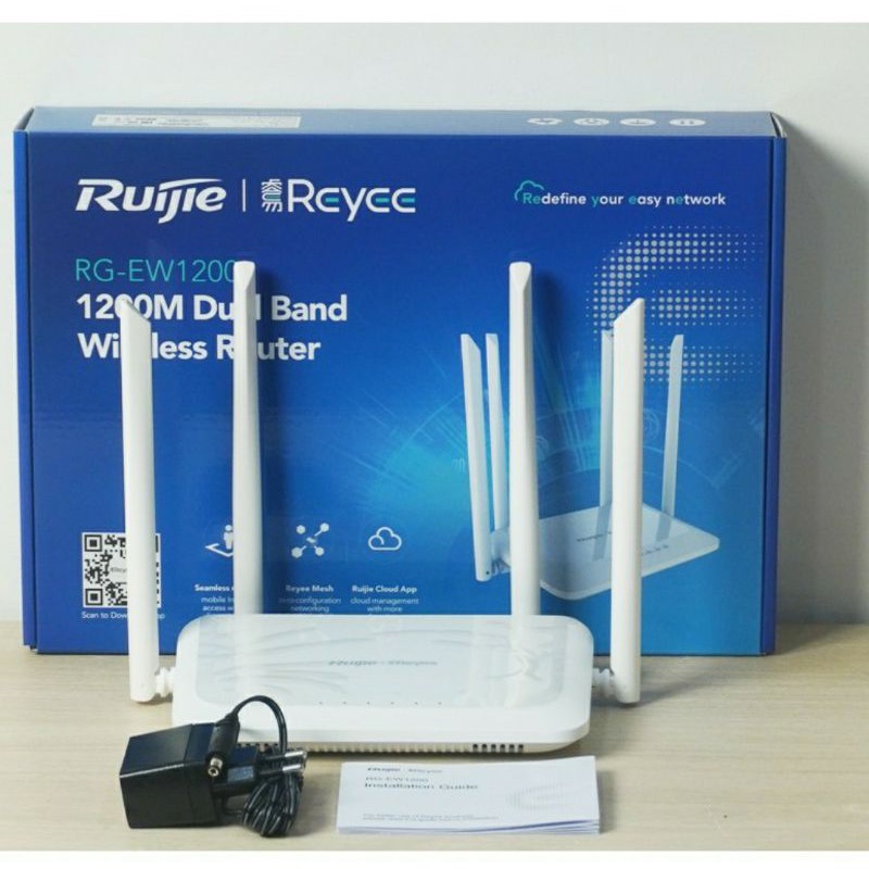 Bộ phát sóng wifi 2 băng tần Ruijie RG- EW1200