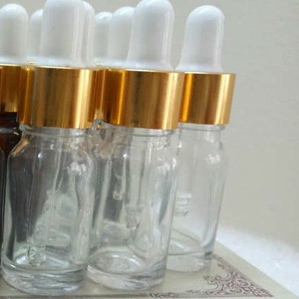 Lọ chiết serum 10ml nắp bóp màu trong và nâu