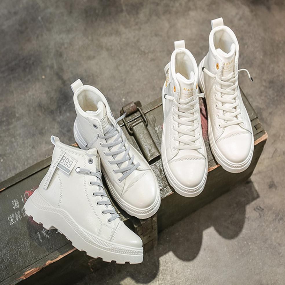 Boot Nữ [ FREESHIP] Boot Nữ Cổ Cao Thời Trang Kết Tăng Chiều Cao Cực Phong Cách - B02 free ship | BigBuy360 - bigbuy360.vn